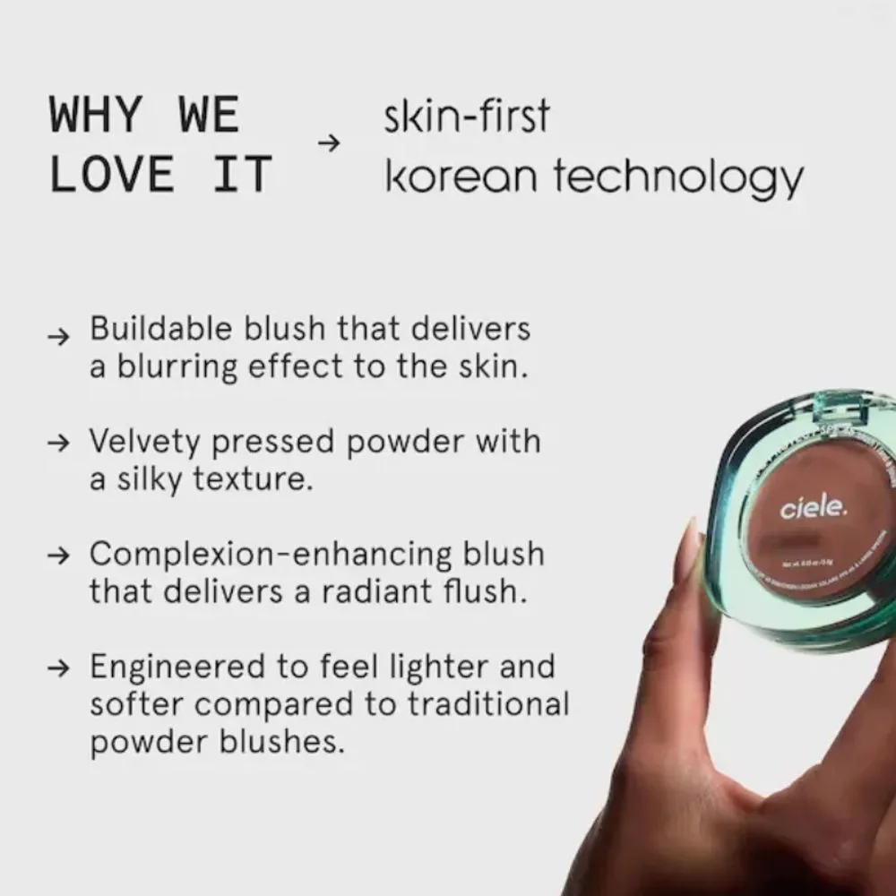 ciele flush & PROTECT SPF 45+ powder blush